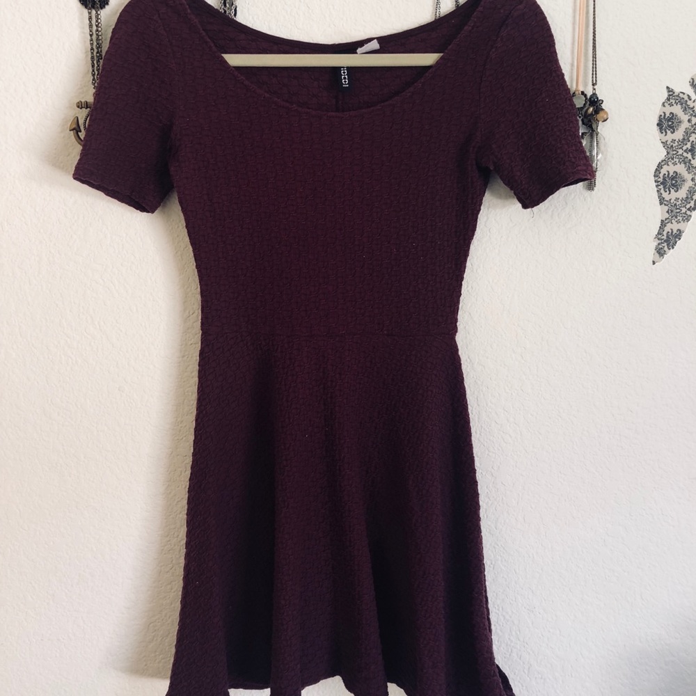 Maroon Dress
